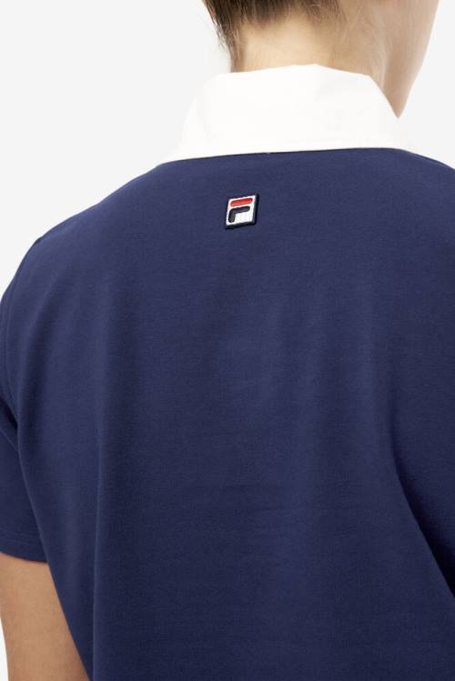 Fila Dakota Polo Majica Ženske Mornarica | Fila821KC