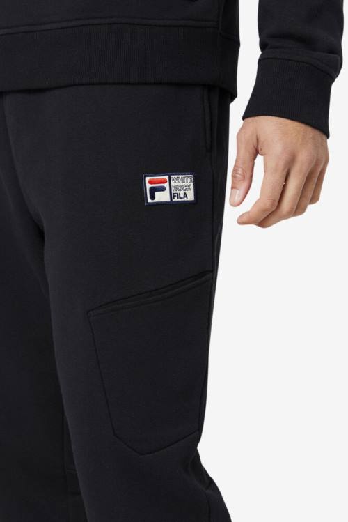 Fila Danube Jogger Hlače Moški Črna | Fila457OY