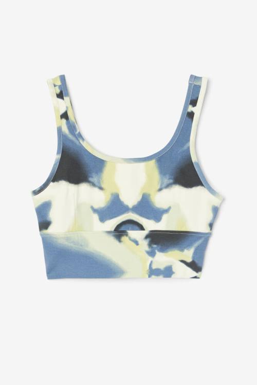 Fila Dawn Bra Tops Ženske Rumena / Mornarica / Črna | Fila962RB