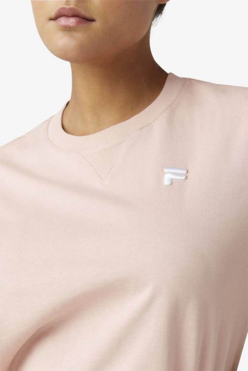 Fila Derion Tee Majice Ženske Roza | Fila236SN