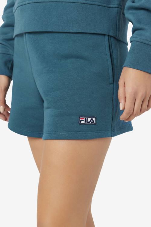 Fila Diara High Rise Kratke Hlače Ženske Modra Koral | Fila139JD