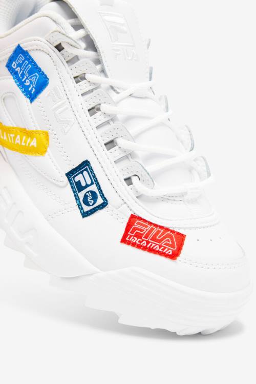 Fila Disruptor 2 110th Year Anniversary Superge Ženske Bela / Večbarvni | Fila215OF