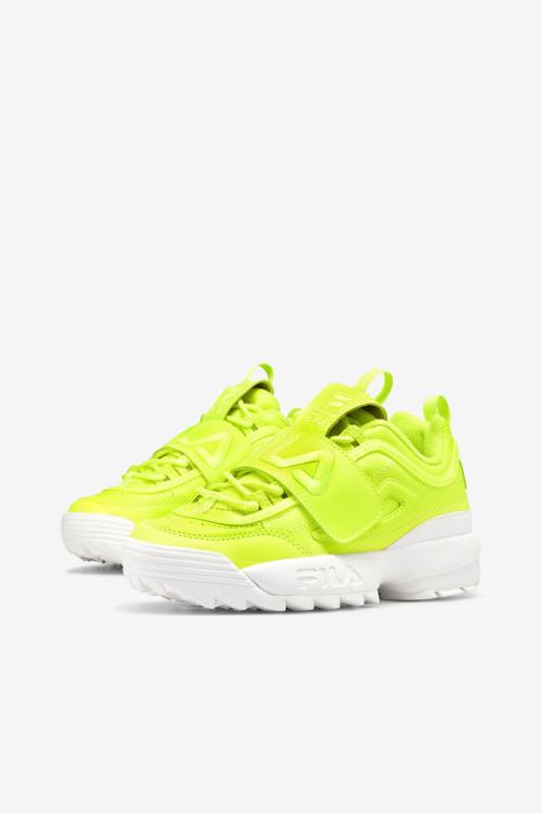 Fila Disruptor 2 Applique Superge Ženske Rumena / Bela | Fila892WU