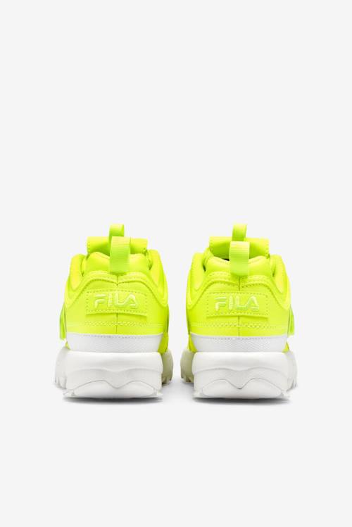 Fila Disruptor 2 Applique Superge Ženske Rumena / Bela | Fila892WU