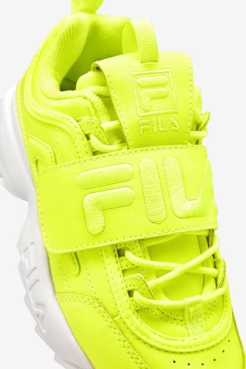 Fila Disruptor 2 Applique Superge Ženske Rumena / Bela | Fila892WU