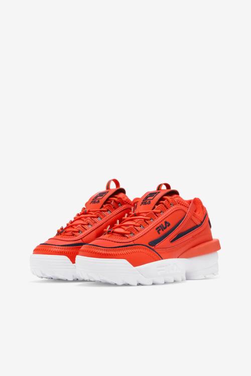 Fila Disruptor 2 Exp Superge Ženske Oranžna / Mornarica / Bela | Fila641JM