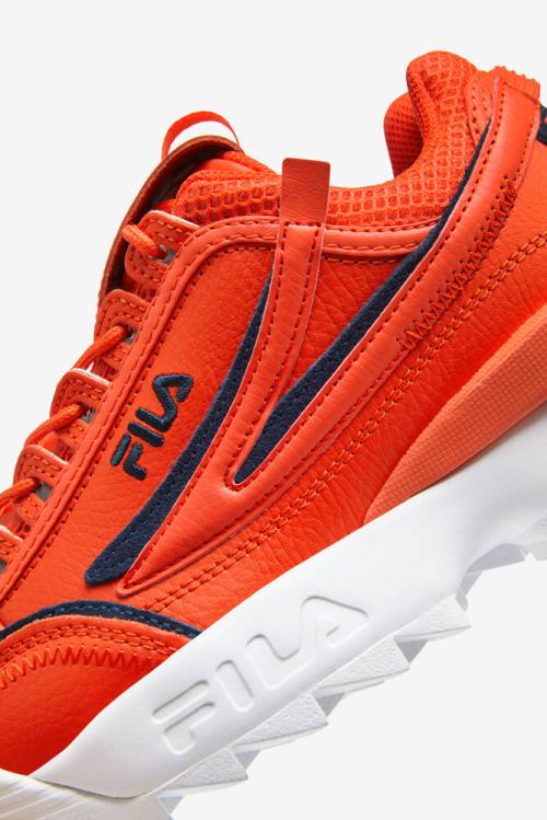 Fila Disruptor 2 Exp Superge Ženske Oranžna / Mornarica / Bela | Fila641JM