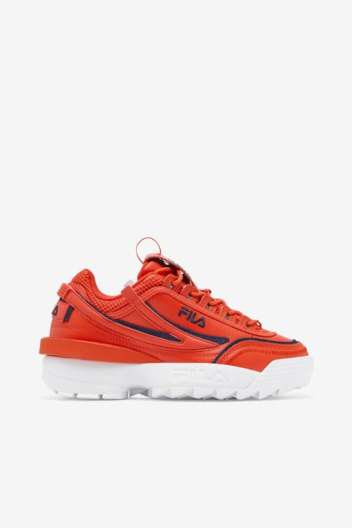 Fila Disruptor 2 Exp Superge Ženske Oranžna / Mornarica / Bela | Fila641JM