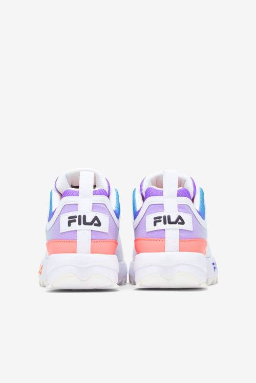 Fila Disruptor 2 Monomesh Superge Ženske Bela / Črna / Večbarvni | Fila854RL