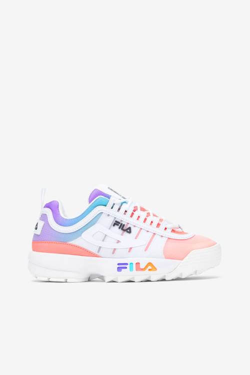 Fila Disruptor 2 Monomesh Superge Ženske Bela / Črna / Večbarvni | Fila854RL