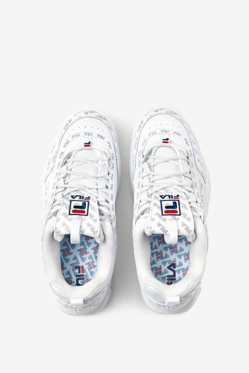 Fila Disruptor 2 Multiflag Superge Ženske Bela / Mornarica / Rdeča | Fila680XH