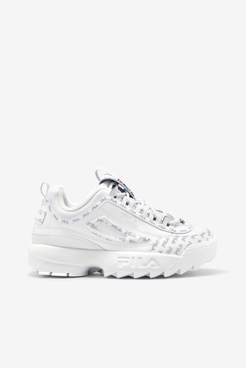 Fila Disruptor 2 Multiflag Superge Ženske Bela / Mornarica / Rdeča | Fila680XH