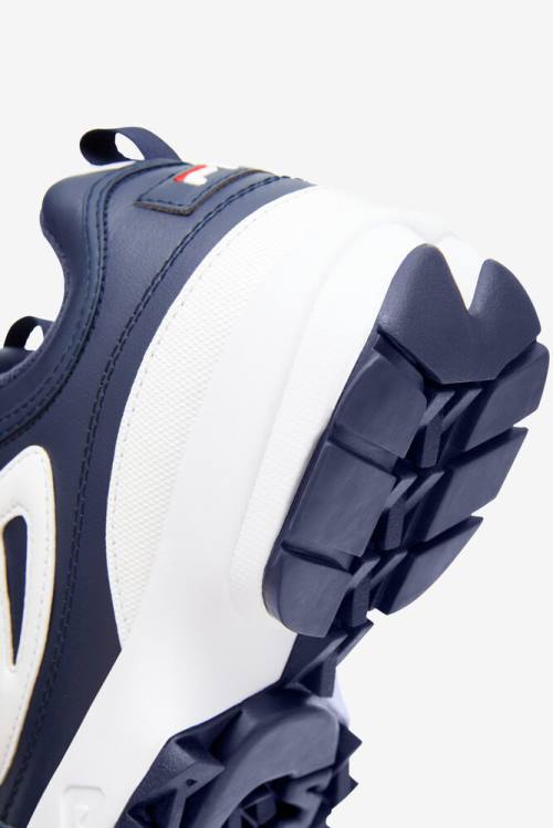 Fila Disruptor 2 Premium Superge Moški Mornarica / Rdeča / Bela | Fila739BY