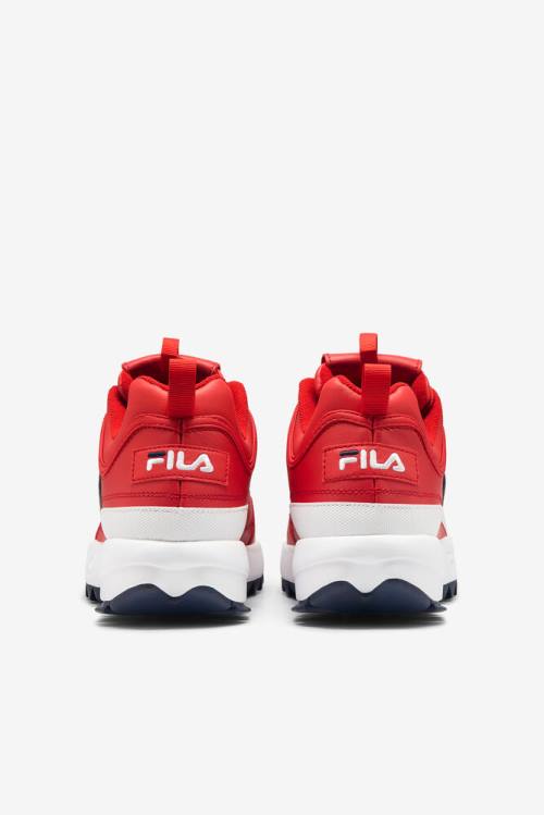 Fila Disruptor 2 Premium Superge Moški Rdeča / Bela / Mornarica | Fila269MI