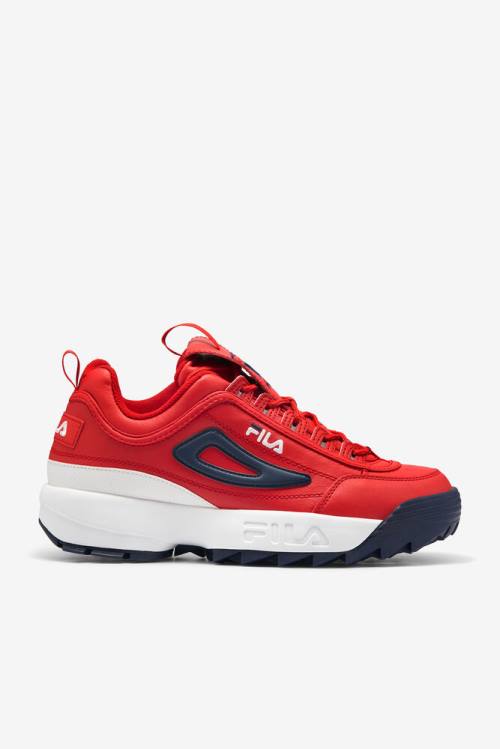 Fila Disruptor 2 Premium Superge Moški Rdeča / Bela / Mornarica | Fila269MI