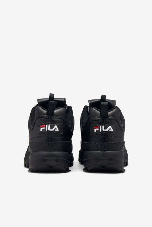 Fila Disruptor 2 Premium Superge Moški Črna / Bela / Rdeča | Fila596TO