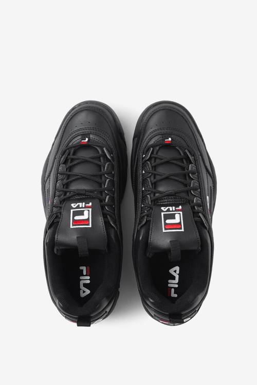 Fila Disruptor 2 Premium Superge Moški Črna / Bela | Fila738ZB