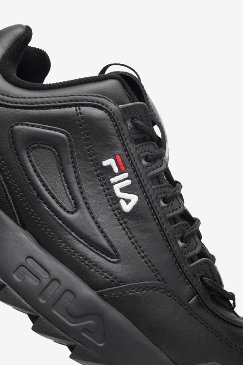 Fila Disruptor 2 Premium Superge Moški Črna / Bela | Fila738ZB