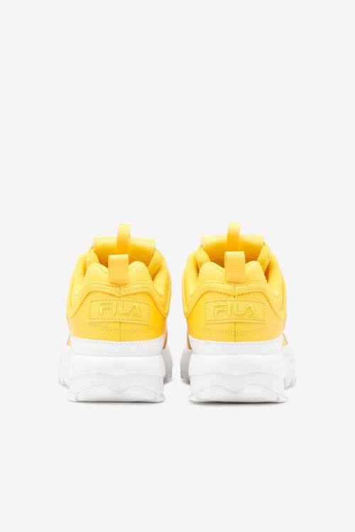 Fila Disruptor 2 Premium Superge Ženske Rumena / Bela | Fila395PY