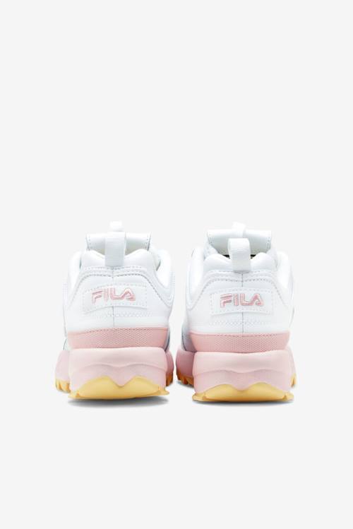 Fila Disruptor 2 Premium Superge Ženske Bela / Roza | Fila486WD