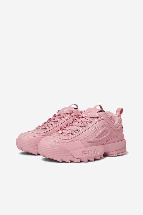 Fila Disruptor 2 Premium Superge Ženske Koral Roza / Koral Roza / Koral Roza | Fila549JC