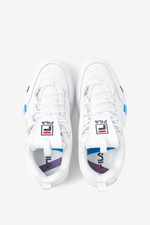 Fila Disruptor 2 Pride Superge Ženske Bela / Večbarvni | Fila496DL