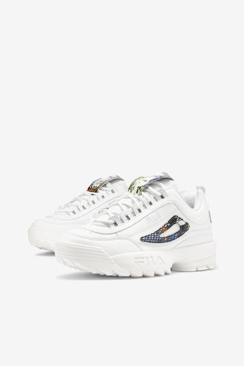 Fila Disruptor 2 Snake Superge Ženske Bela / Večbarvni | Fila170UG