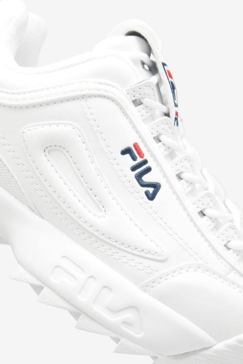 Fila Disruptor 2 Superge Moški Bela / Mornarica / Rdeča | Fila703SH