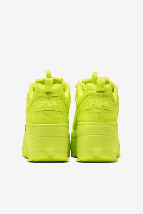 Fila Disruptor 2 Wedge Superge Ženske Rumena | Fila061NV