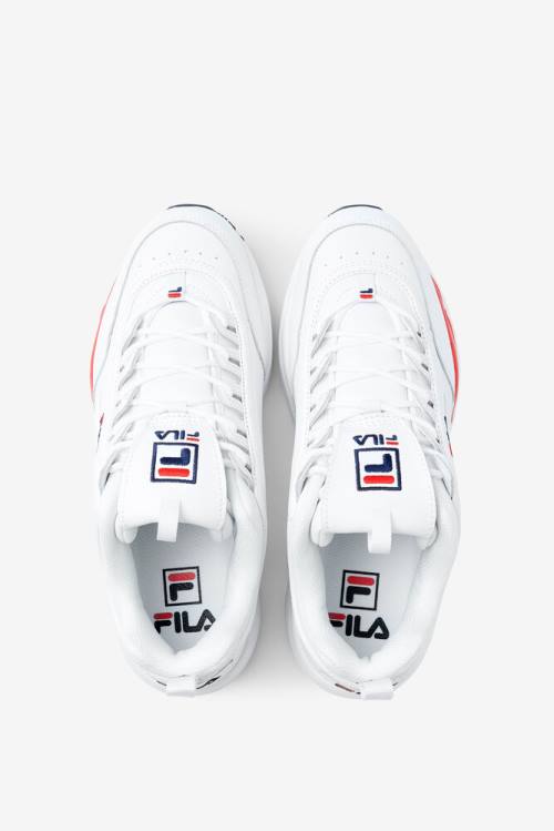 Fila Disruptor 2 X Superge Moški Bela / Mornarica / Rdeča | Fila729VY