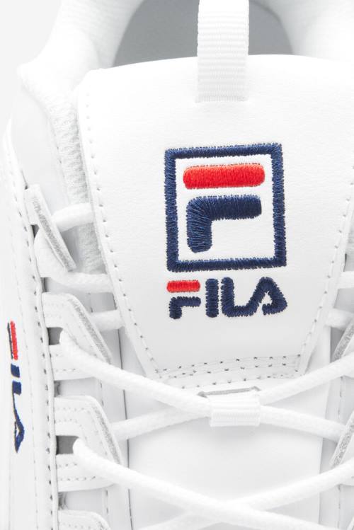 Fila Disruptor 2 X Superge Moški Bela / Mornarica / Rdeča | Fila729VY