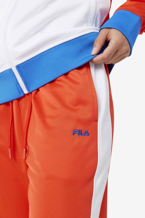 Fila Dominican Republic Hlače Ženske Rdeča / Bela | Fila362SM