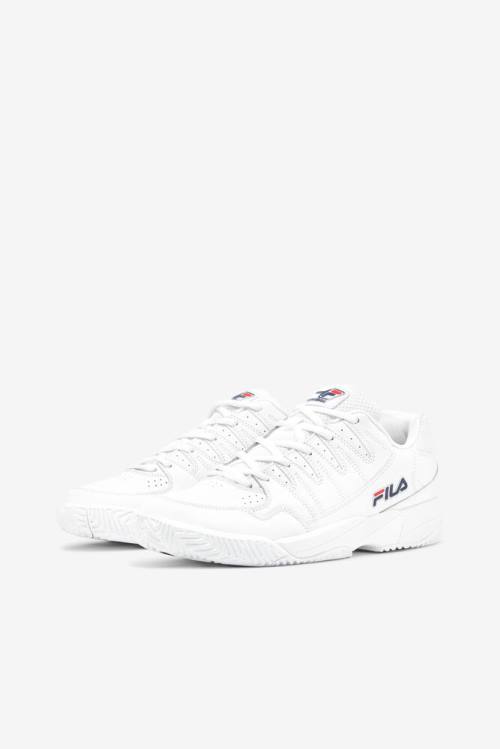 Fila Double Bounce Superge Moški Bela / Mornarica / Rdeča | Fila382US