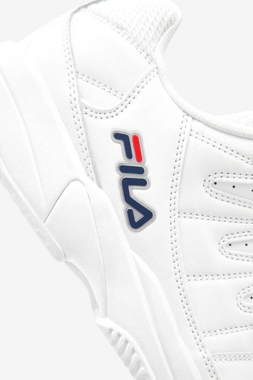 Fila Double Bounce Superge Moški Bela / Mornarica / Rdeča | Fila382US