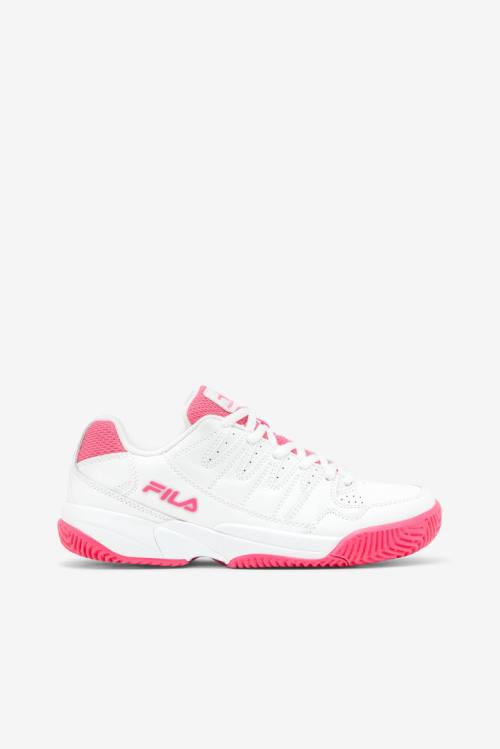 Fila Double Bounce Superge Ženske Bela / Roza / Kovinski Srebrna | Fila142NC