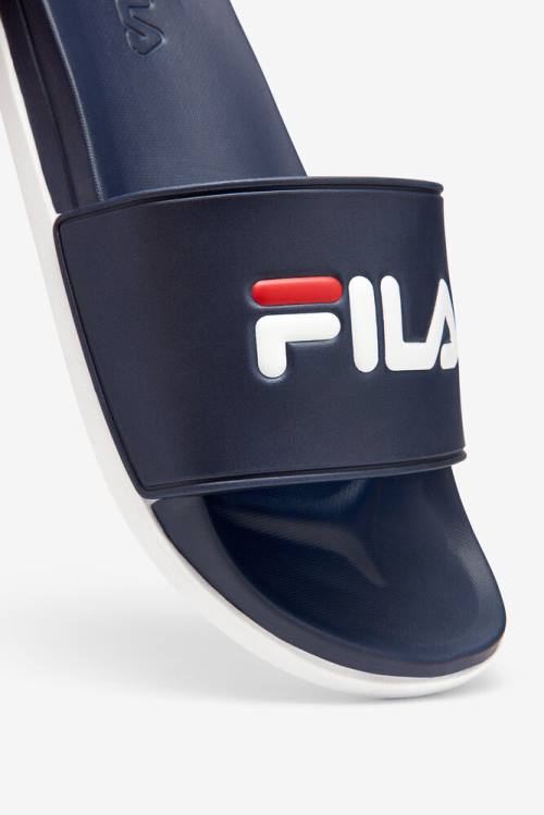 Fila Drifter Luxe Natikači Moški Mornarica / Bela | Fila745QD