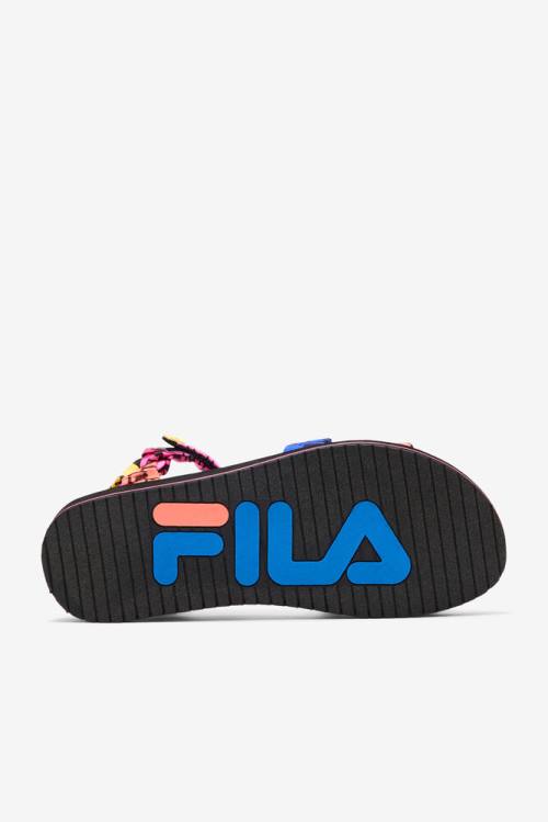 Fila Drifter Ts Bandana Sandali Moški Črna / Vijolična / Modra | Fila267PD