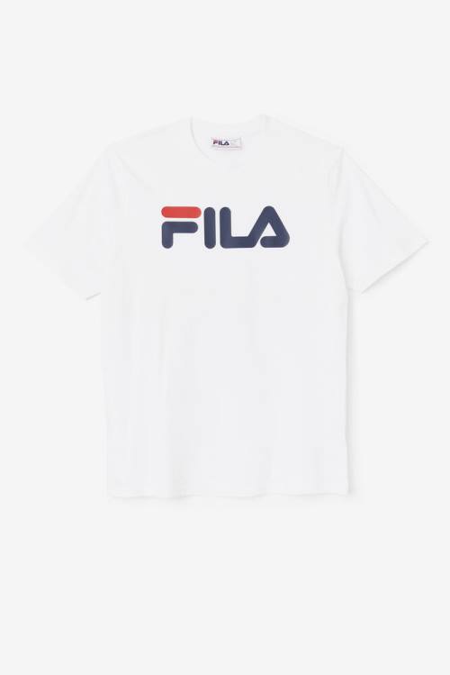 Fila Eagle Tee Majice Moški Bela | Fila136AH