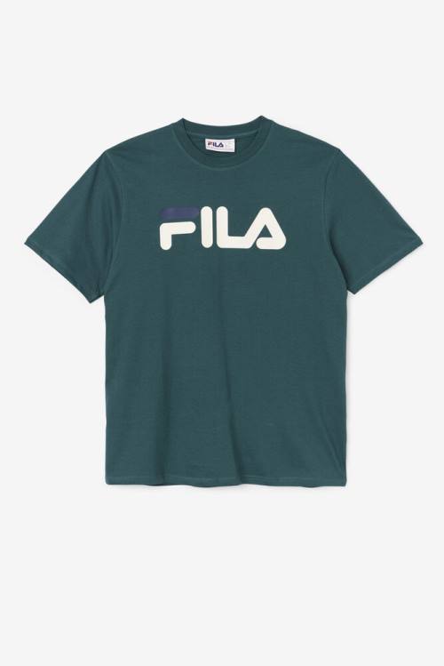 Fila Eagle Tee Majice Moški Bela / Črna | Fila367BP