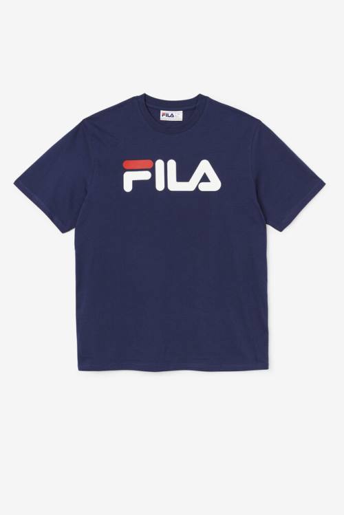 Fila Eagle Tee Majice Moški Mornarica / Bela / Rdeča | Fila329YS