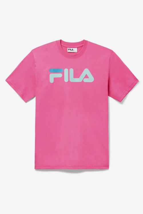 Fila Eagle Tee Majice Moški Roza | Fila519FK