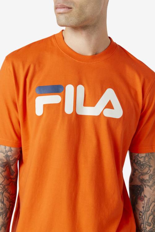 Fila Eagle Tee Majice Moški Roza / Siva / Mornarica | Fila426HU