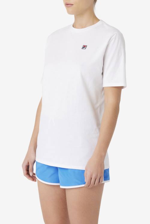 Fila Ellsie Tee Majice Ženske Bela | Fila167FO