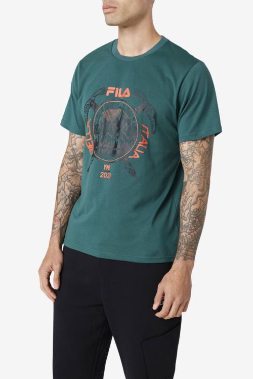 Fila Enem Tee Majice Moški Črna | Fila790XT