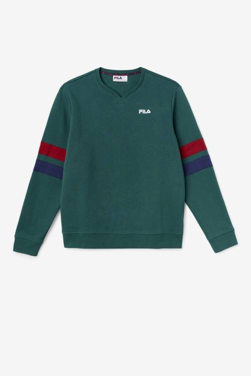 Fila Faneel Crew Pulover Moški Mornarica | Fila471GE