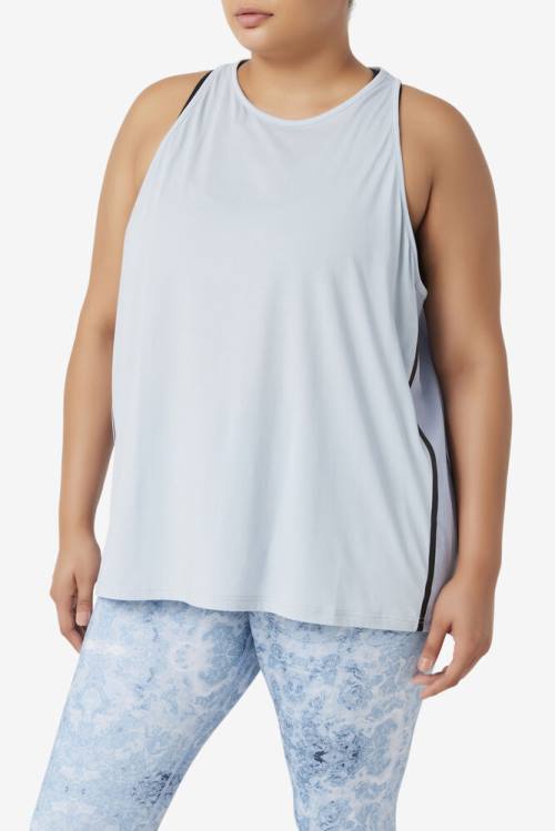 Fila Fi-lux Loose Tank Top Majice Ženske Modra / Črna | Fila308SJ