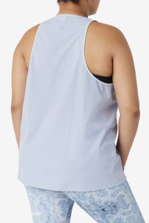 Fila Fi-lux Loose Tank Top Majice Ženske Modra / Črna | Fila308SJ