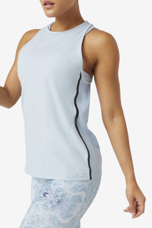 Fila Fi-lux Loose Tank Top Majice Ženske Modra / Črna | Fila568MJ