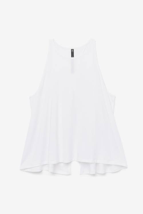 Fila Fi-lux Open Back Tank Tops Ženske Bela | Fila678LE