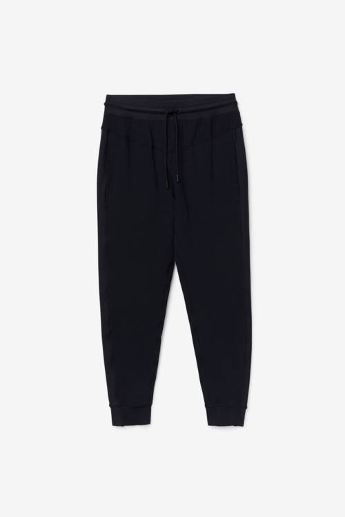 Fila Fi-lux Texture Jogger Hlače Ženske Črna | Fila069FY